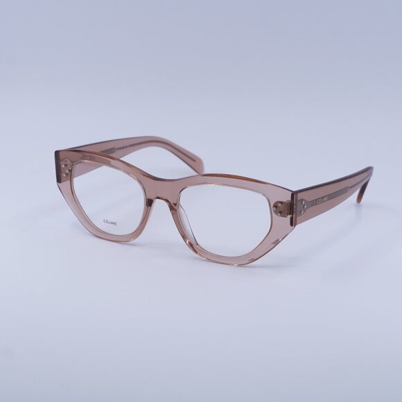 🕶️ New Celine CL50111I 072 Eyeglasses - Shiny Milky Pink Frame - Picture 1 of 9